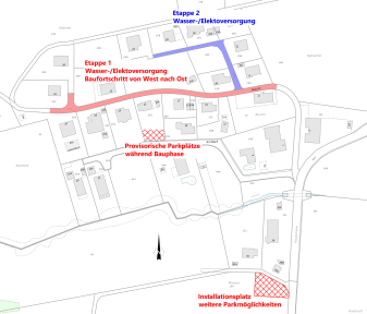 Strassensanierung und Ergänzung Löschschutz, Buuchi, Etzelkofen